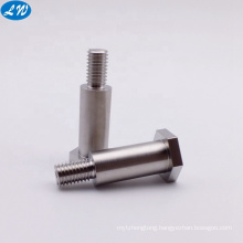 Custom made stainless steel cnc lathe machining precision nonstandard M8 hex head bolts